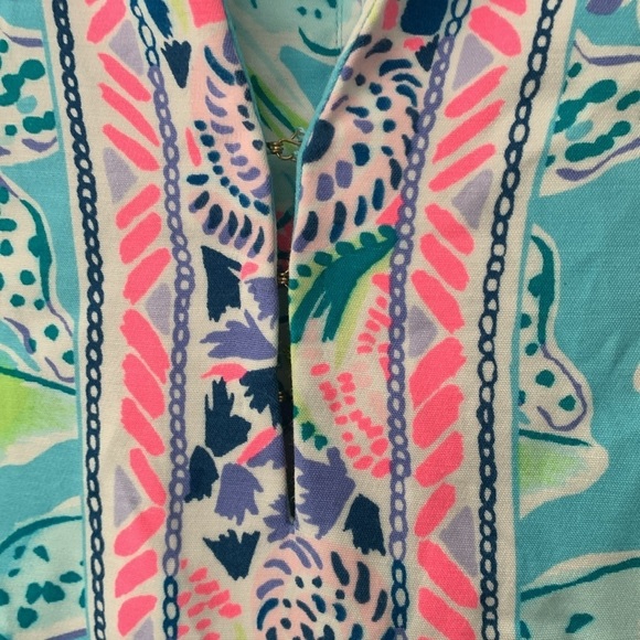Lilly Pulitzer Kelby‎ Shift Dress size 4 summer vacation travel beach party - Picture 3 of 10